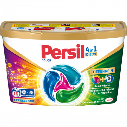Persil 4 in 1 Discs Color Excellence 16 Waschladungen 