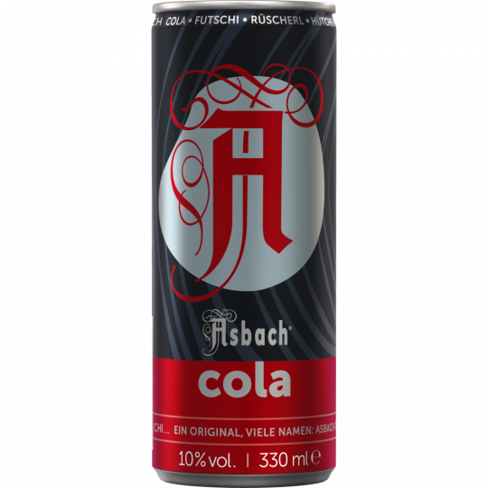 Asbach Cola 10 % vol. 0,33 l 
