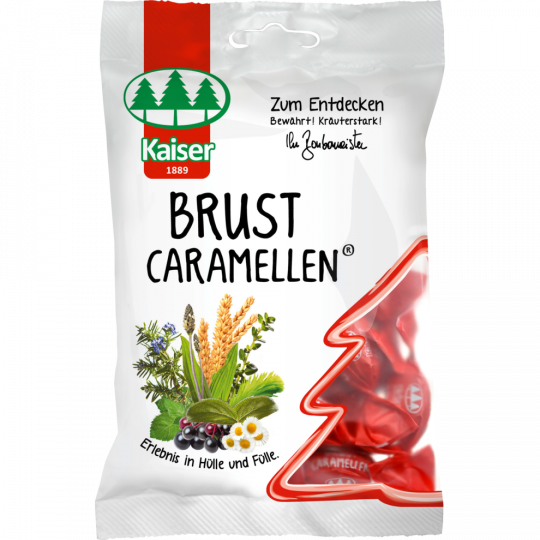 Kaiser Brust Caramellen Hustenbonbons 100 g 