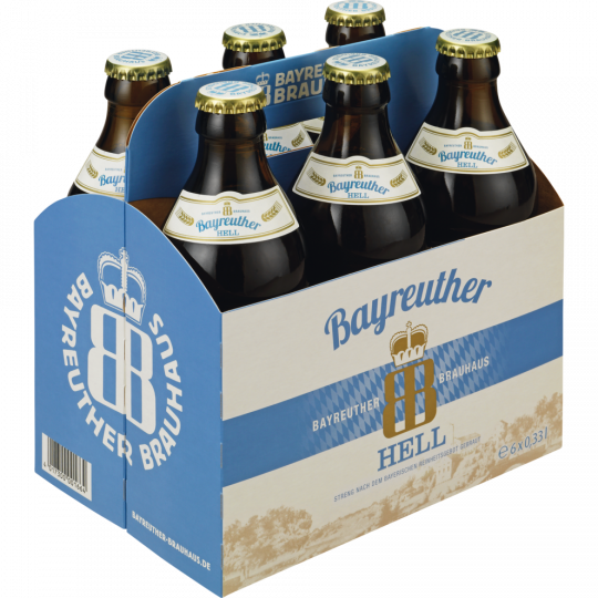 Bayreuther Hell - 6-Pack 6 x 0,33 l 