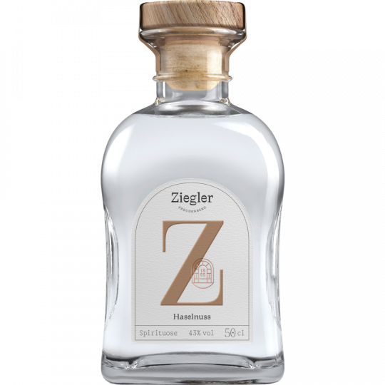 Ziegler Haselnuss 43 % vol. 0,5 l 