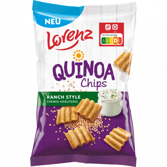 Lorenz Quinoa Chips Ranch 80 g 