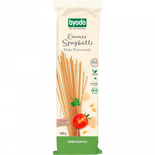 BYODO Bio Emmer Spaghetti 500 g 