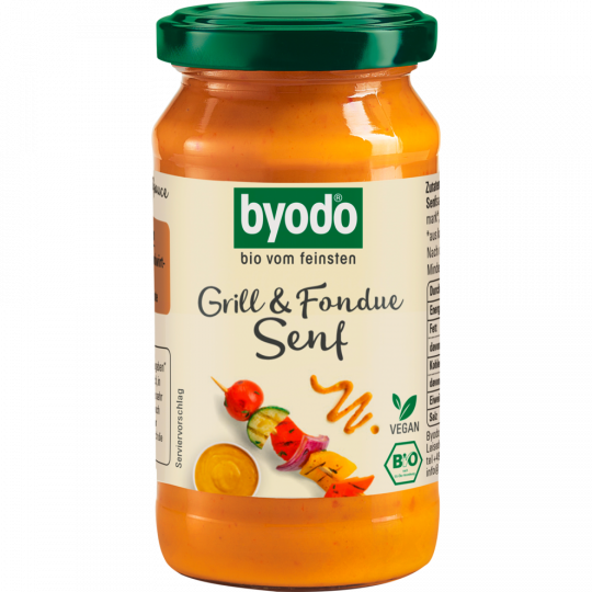 BYODO Bio Grill & Fondue Senf 200 ml 