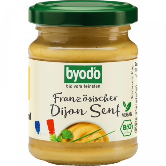 BYODO Bio Französischer Dijon Senf 125 ml 