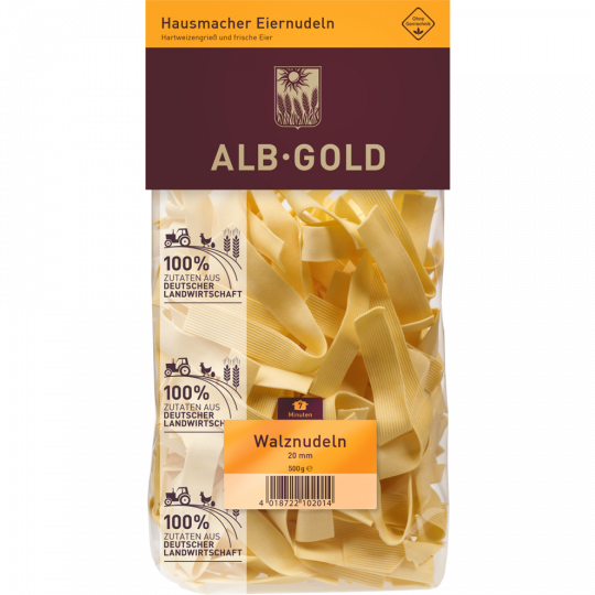 ALB-GOLD Walznudeln 20 mm 500 g 