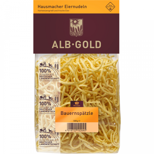 ALB-GOLD Bauernspätzle 500 g 