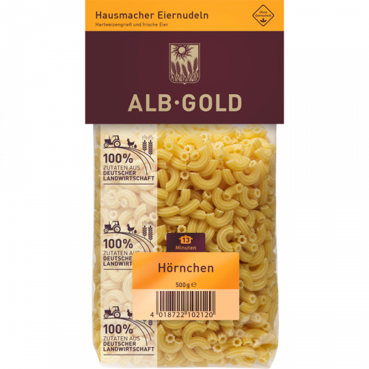 ALB-GOLD Hörnchen Nudeln 500 g 