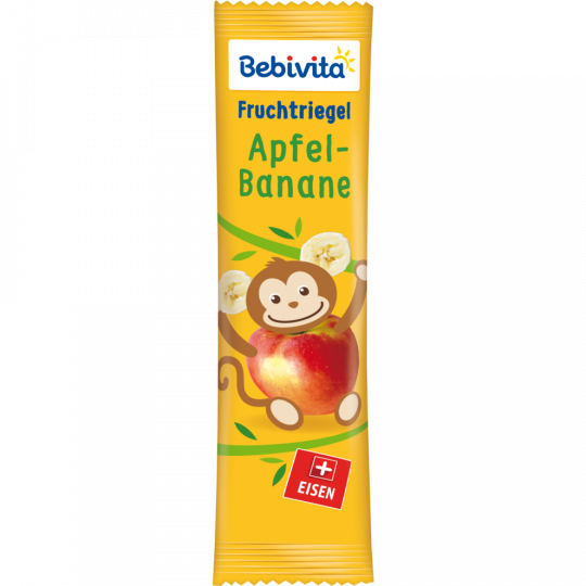 Bebivita Beiss Mich! Früchte Riegel Apfel-Banane 25 g 