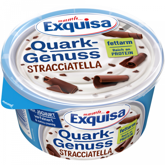 Exquisa Quark Genuss Stracciatella 0,2 % Fett 500 g 