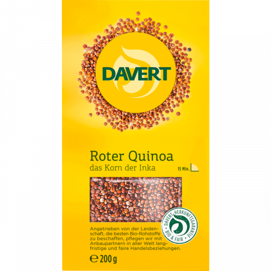 Davert Bio Roter Quinoa 200 g 