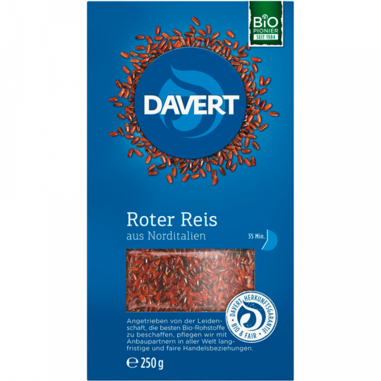 Davert Bio Roter Reis 250 g 
