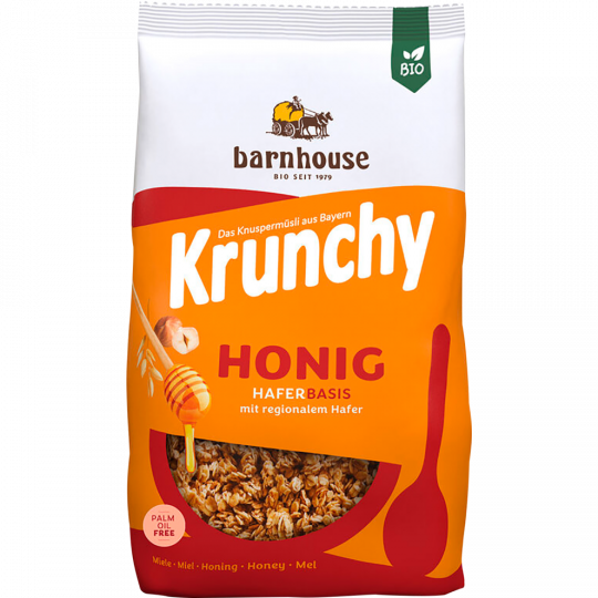 Barnhouse Bio Krunchy Honig 600 g 