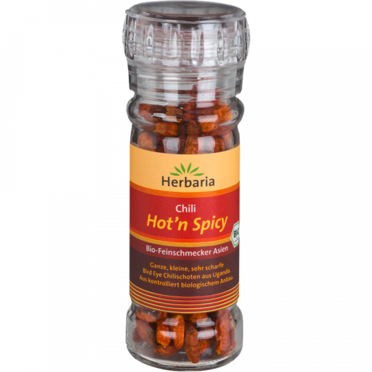Herbaria Bio Hot'n Spicy Chili Mühle 20 g 