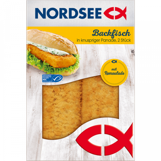 Nordsee MSC Backfisch + Remoulade 170 g + 40 ml 