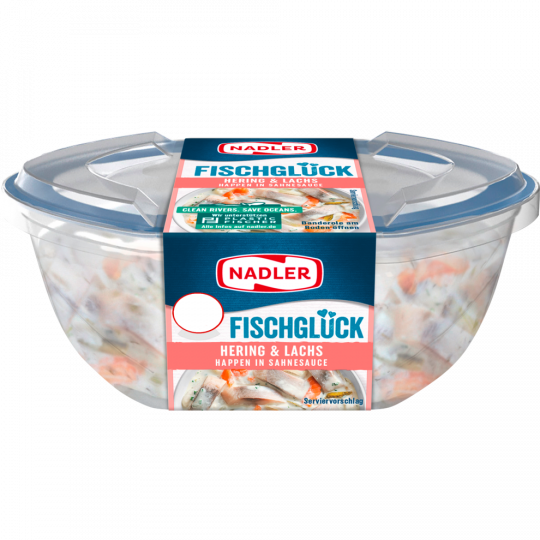 NADLER Fischglück Hering & Lachs 160 g 