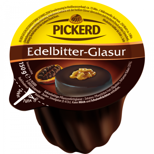 Pickerd Edelbitter-Glasur 150 g 
