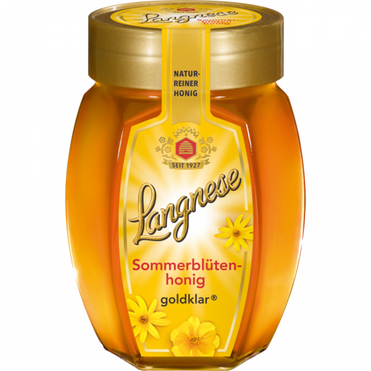 LANGNESE Honig Sommerblüte goldklar 500 g 