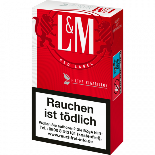L&M Filter Cigarillos Red Label 17 Stück 