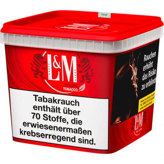 L&M Volume Tobacco Red Box 205 g 