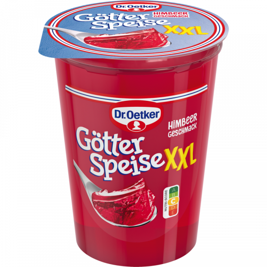 Dr.Oetker Götterspeise XXL Himbeer-Geschmack 500 g 