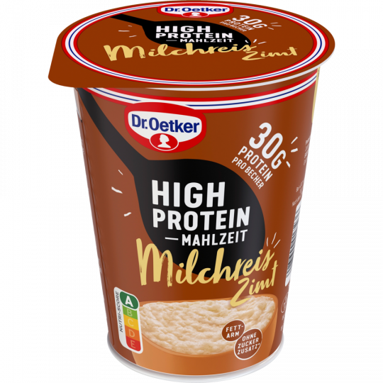 Dr.Oetker High Protein Mahlzeit Milchreis Zimt 400 g 