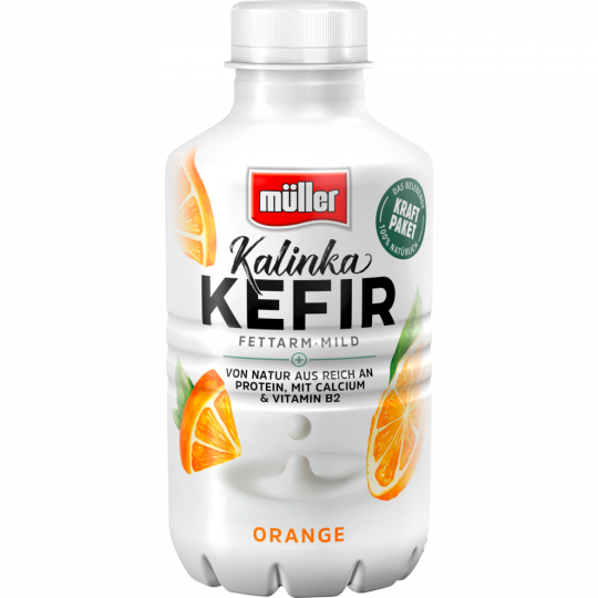 müller Kalinka Kefir mild Orange 1,5 % Fett 500 g 