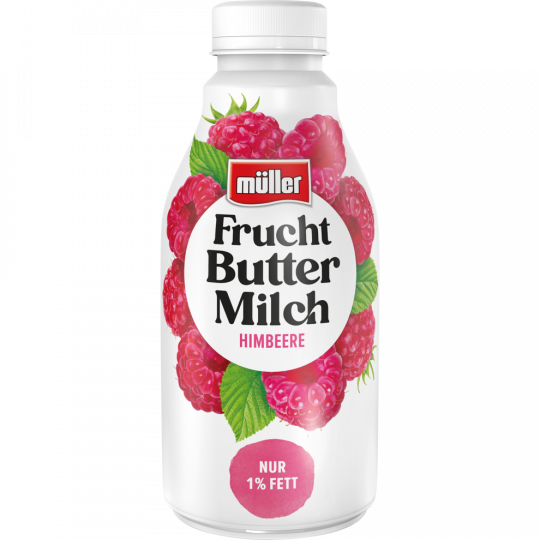 müller Fruchtbuttermilch Himbeere 500 g 