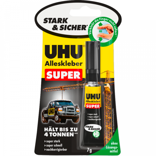 UHU Alleskleber Super Strong and Safe 7 g 