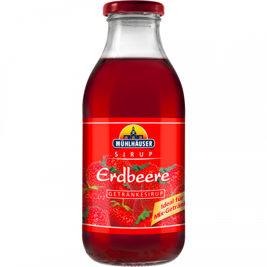 Mühlhäuser Erdbeere Getränkesirup 500 ml 