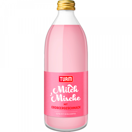 TURM Milch Mische Erdbeere 500 ml 