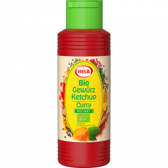 Hela Bio Gewürz Ketchup Curry 300 ml 