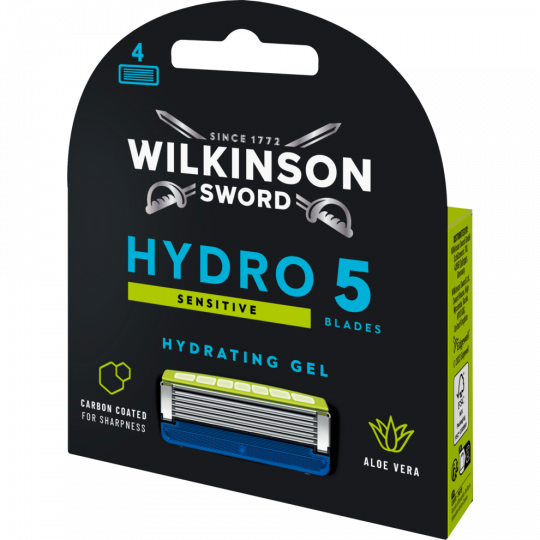 Wilkinson Hydro 5 Sensitive Rasierklingen 4 Stück 