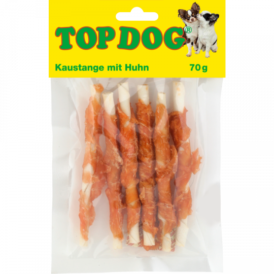 Top Dog Kaustange im Hühnchen-Filetmantel 70 g 