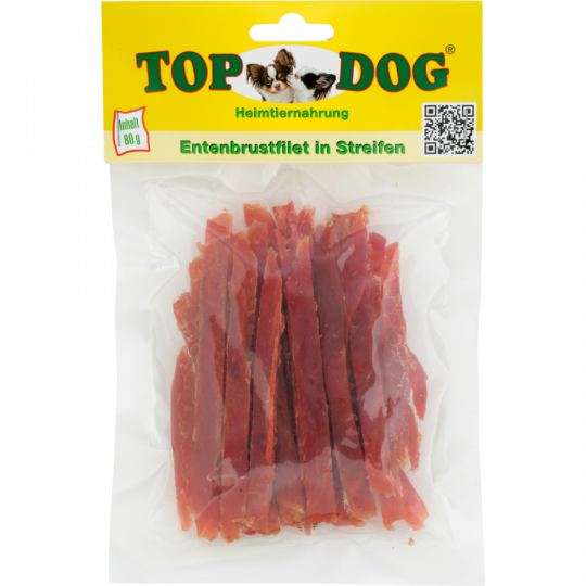 Top Dog Entenbrustfilet in Streifen 80 g 