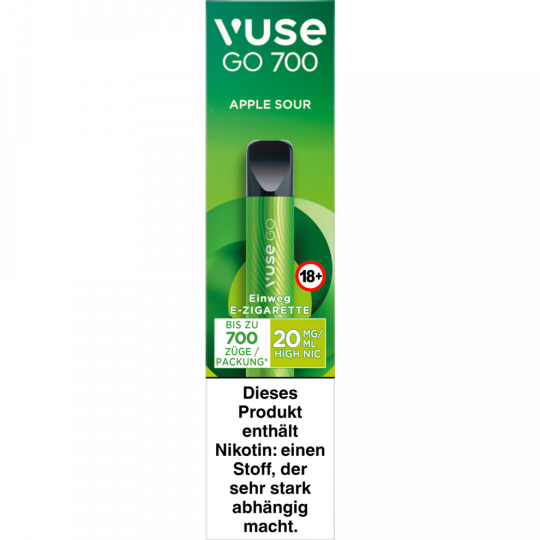Vuse Go 700 Apple Sour 20 mg/ml 2 ml 