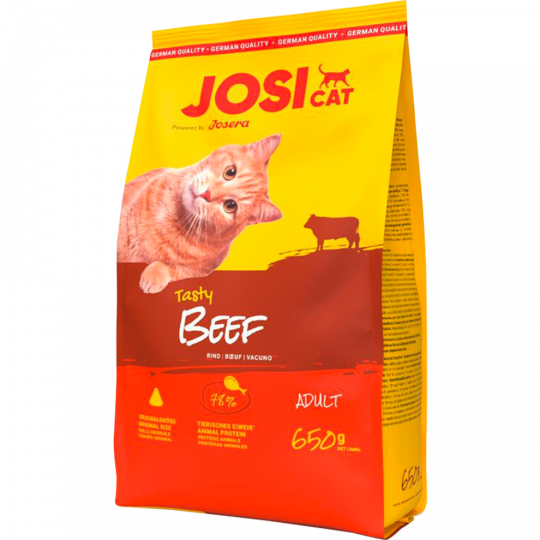 JosiCat Tasty Beef 650 g 