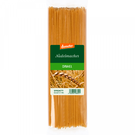 Nudelmacher Demeter Dinkel Spaghetti 500 g 
