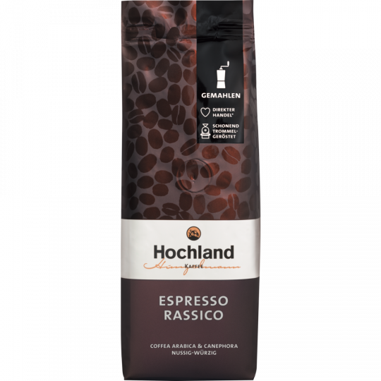 Hochland Kaffee Espresso Rassico gemahlen 250 g 