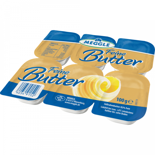 Meggle Feine Butter Minipack 100 g 
