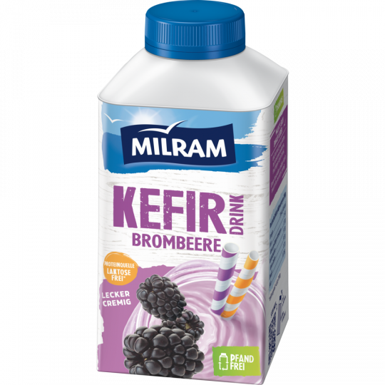 MILRAM Kefir Drink Brombeere 500 g 