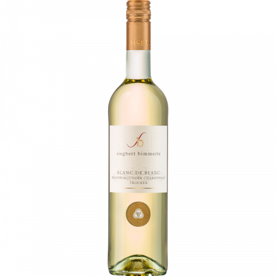 siegbert bimmerle Blanc de Blanc Weissburgunder Chardonnay QbA 0,75 l 