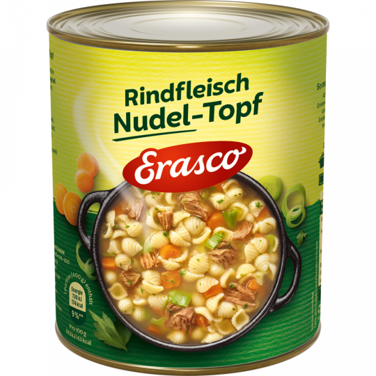 Erasco Rindfleisch Nudel-Topf 800 g 