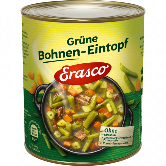 Erasco Grüne Bohnen-Eintopf 800 g 