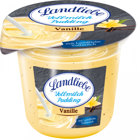 Landliebe Vollmilch Pudding Vanille 225 g 