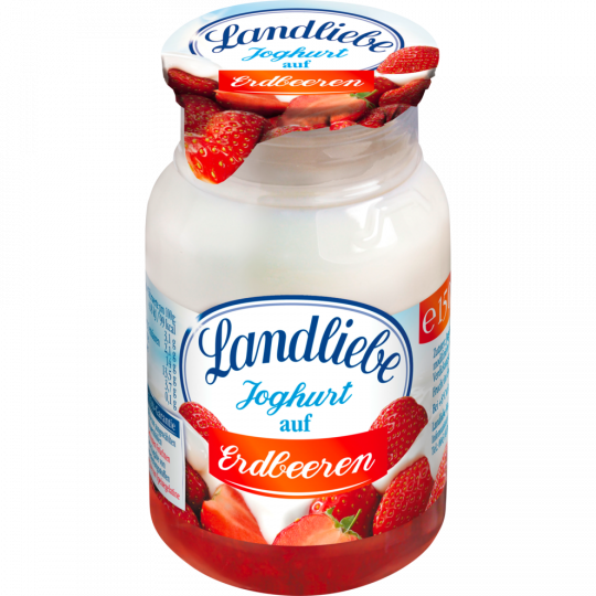Landliebe Joghurt auf Erdbeeren 3,8 % Fett 150 g 