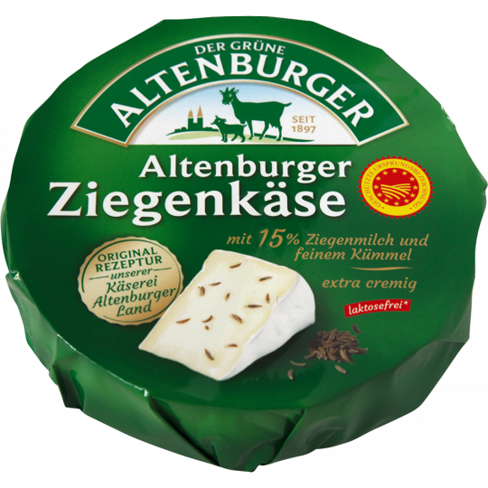 Der Grüne Altenburger Original Altenburger Ziegenkäse 30 % Fett i. Tr. 250 g 