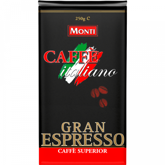 Monti Espresso Italiano gemahlen 250 g 