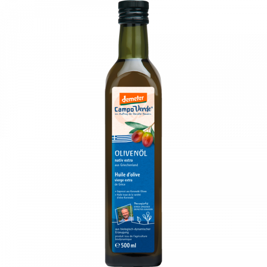 Campo Verde Demeter Olivenöl nativ extra 500 ml 