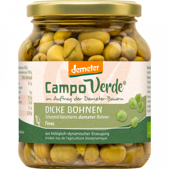Campo Verde Demeter Dicke Bohnen 350 g 